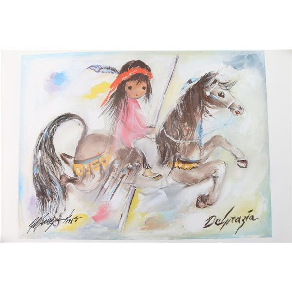 Lot of 2 Ted Degrazia Prints