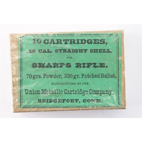 UMC Green Label .40-70 Sharps Cartridges.