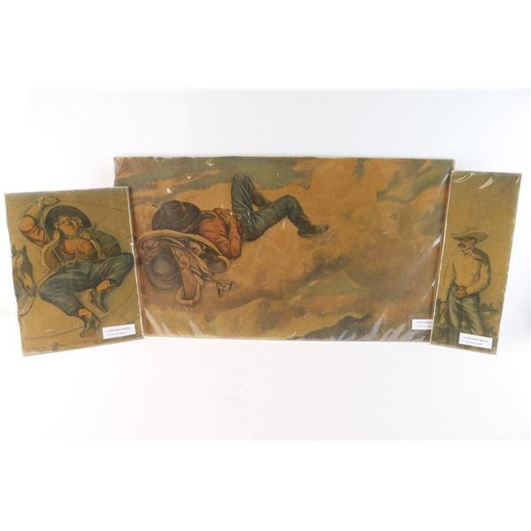 3 Prints by Lon Megargee