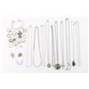 Image 1 : Lot of Silver Tone Jewelry.