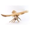 Image 4 : Hand Carved Wooden Flying Eagle