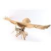 Image 5 : Hand Carved Wooden Flying Eagle