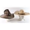 Image 1 : Lot of Old  2 Cowboy Hats