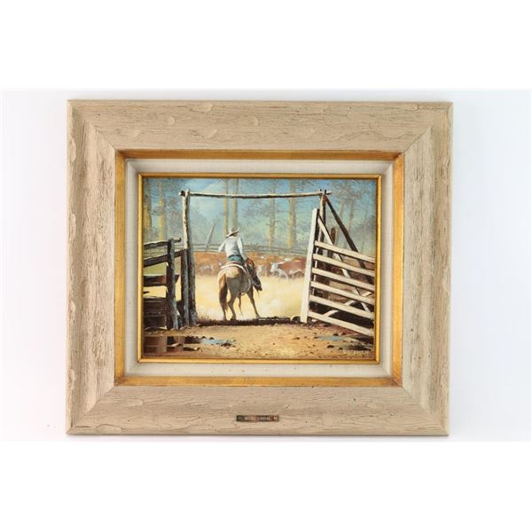 Original Oil on Canvas.