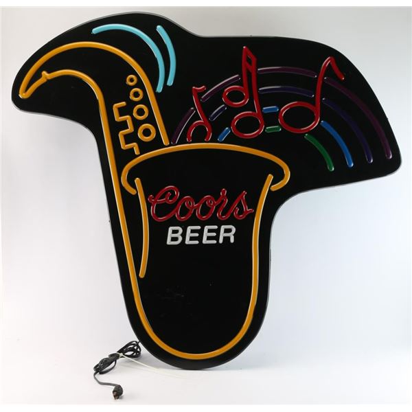 Coors Beer Sign