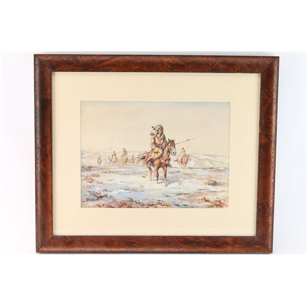 Original Watercolor on Paper.