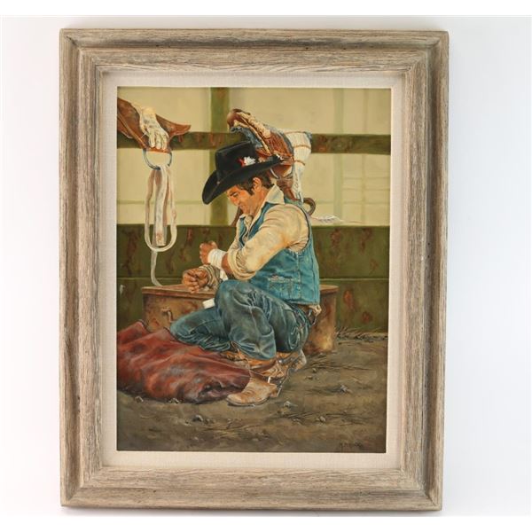 Original Oil on Canvas.