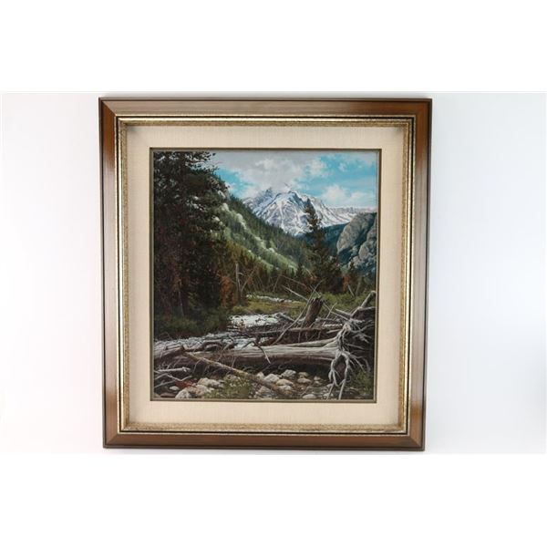 Original Oil on Canvas.