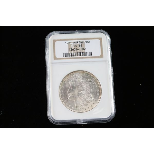 1921 Morgan Silver Dollar
