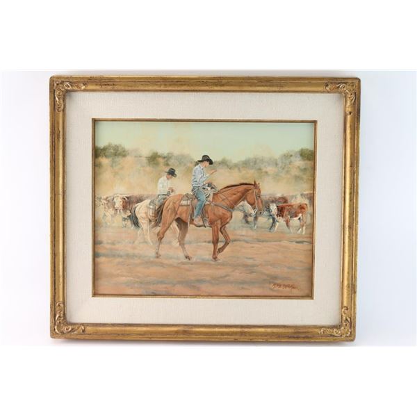 Original Oil on Board.