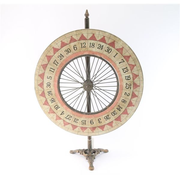 Antique Roulette Gambling Wheel.