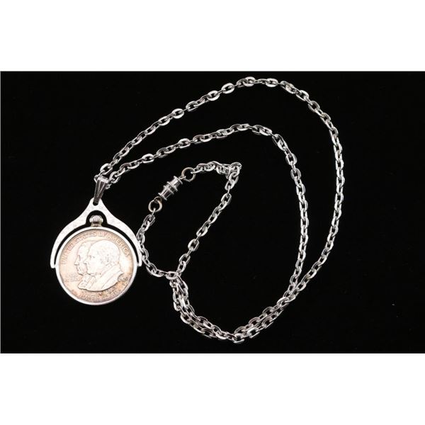 Monroe Doctrine Centennial Coin Pendant