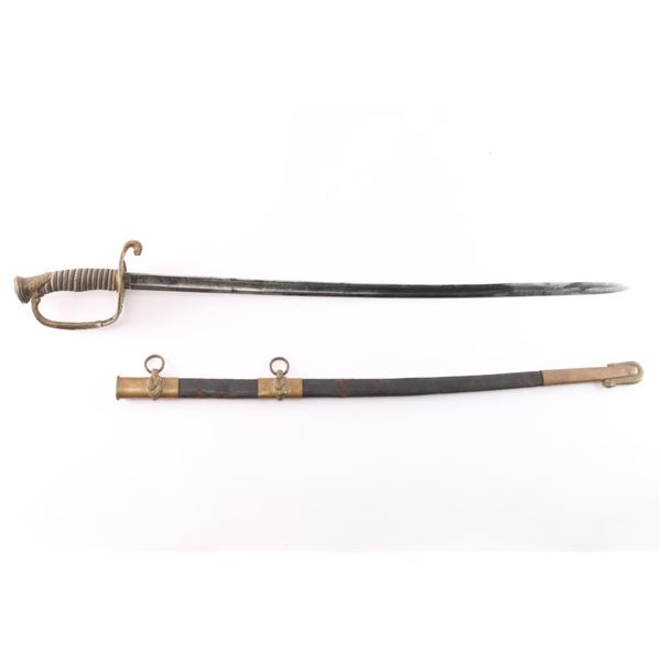 M1852 USN Officer's Sword. (1865-1882)