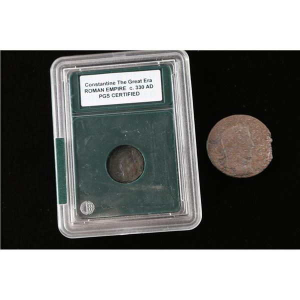 Lot of Two Ancient Coins