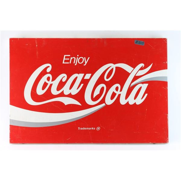 Vintage Metal Coco-Cola Sign