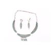 Image 1 : Zuni Turquoise Necklace & Earrings.