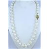Image 2 : Classic Cultured Pearl Necklace.