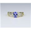 Image 2 : Lovely Tanzanite and Diamond Ring.
