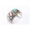 Image 2 : Men's Navajo Bear Claw Cuff.