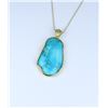 Image 3 : Wonderful Natural Turquoise Pendant.