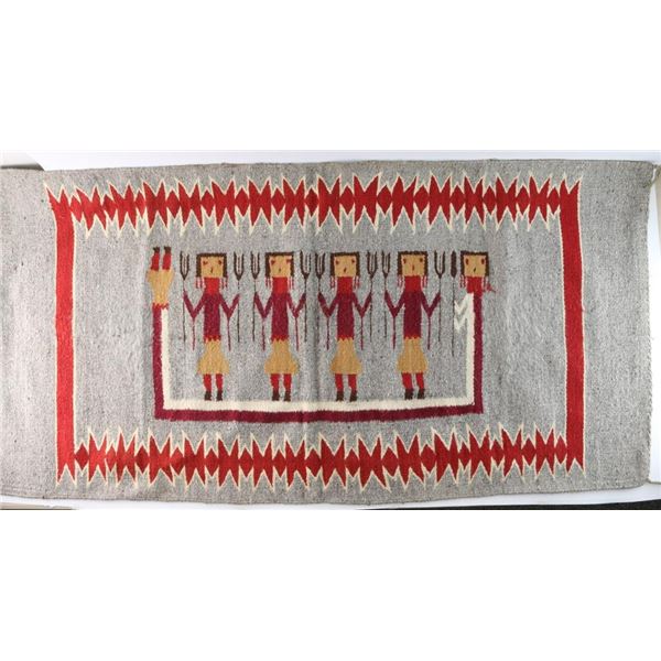 Large Navajo Yei Rug
