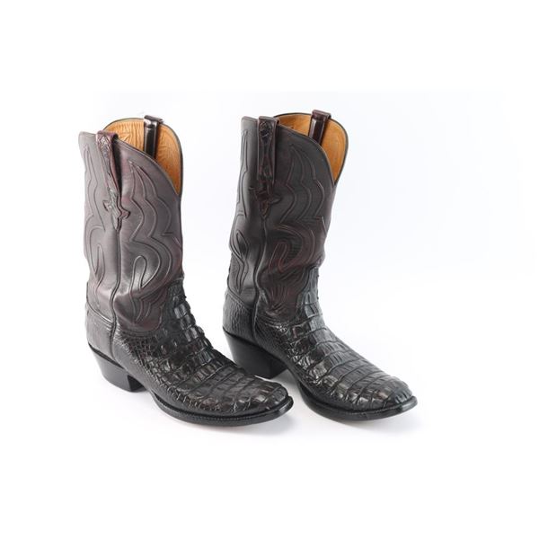 Crocodile Lucchese Boots.