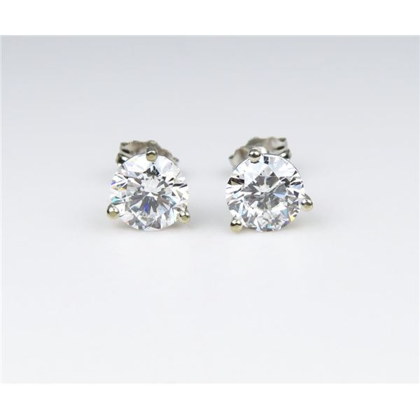 Dazzling Lab Grown Diamond Earrings.