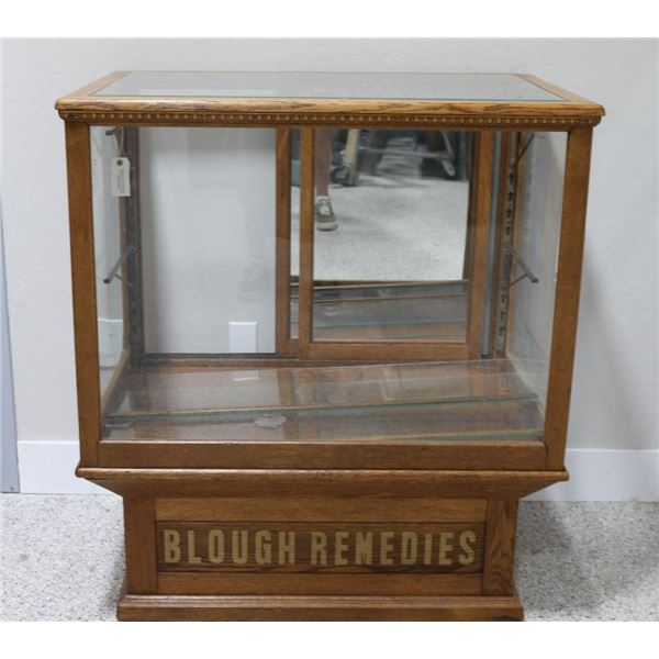 Blough Remedy Display Case
