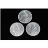 Image 1 : Lot of 3 Morgan Silver Dollars
