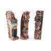 Image 2 : Lot of 3 Wood Carvings
