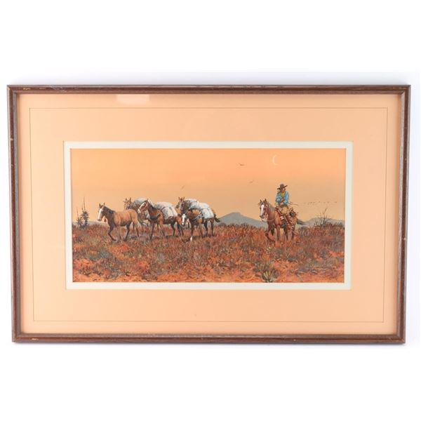 Original Watercolor on Paper.