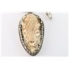 Image 3 : Carved Bone Buffalo Pendant.