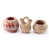 Image 1 : Lot of 3 Small Native American Pots.