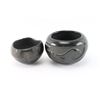 Image 4 : Lot of 2 Santa Clara Blackware Pots.
