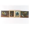Image 1 : Lot of 4 Oil on Canvas