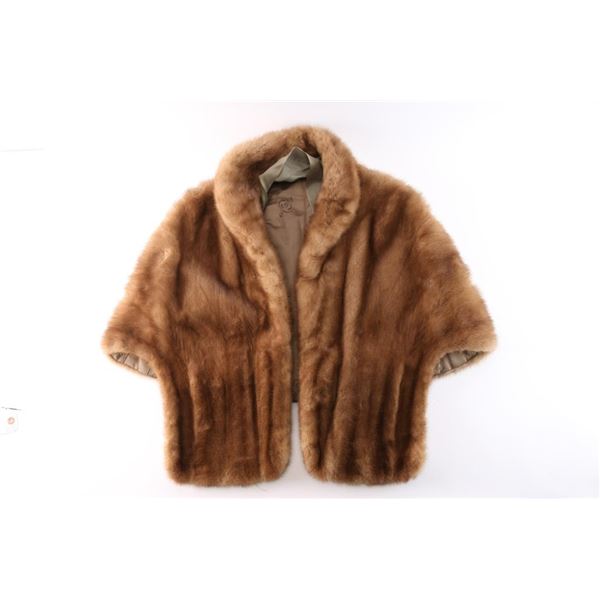 Vintage Mink Capelet.
