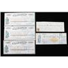 Image 1 : Lot of 5 1800's Checks