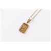 Image 2 : 1 Gram Gold Pendant and Chain