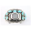 Image 1 : Navajo Turquoise Watch band Cuff