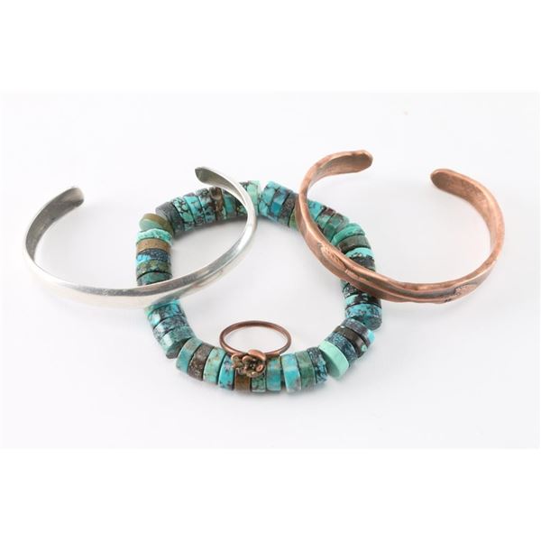 3 Bracelets & A Ring.