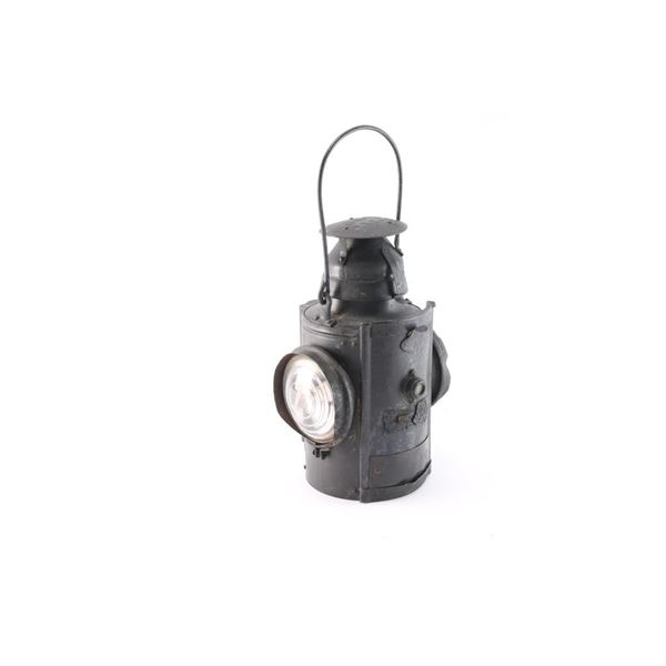 Antique Railroad Caboose Lantern.