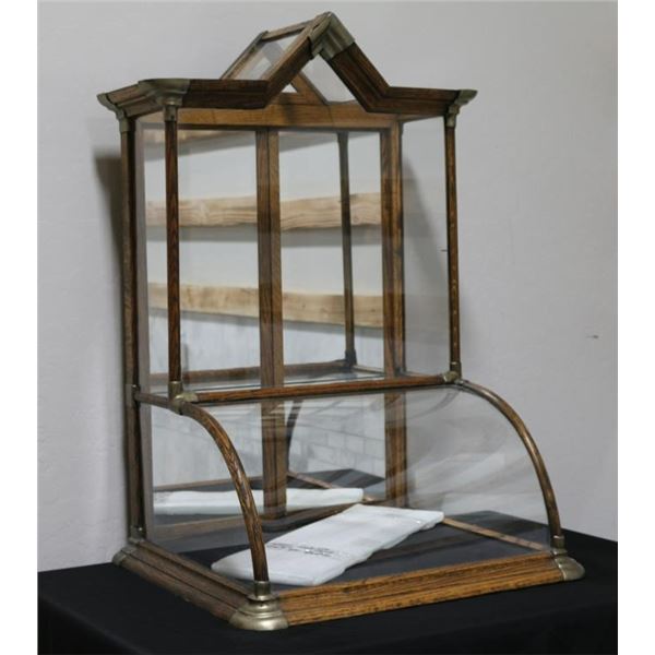 Steeple Display Case with Bowfront