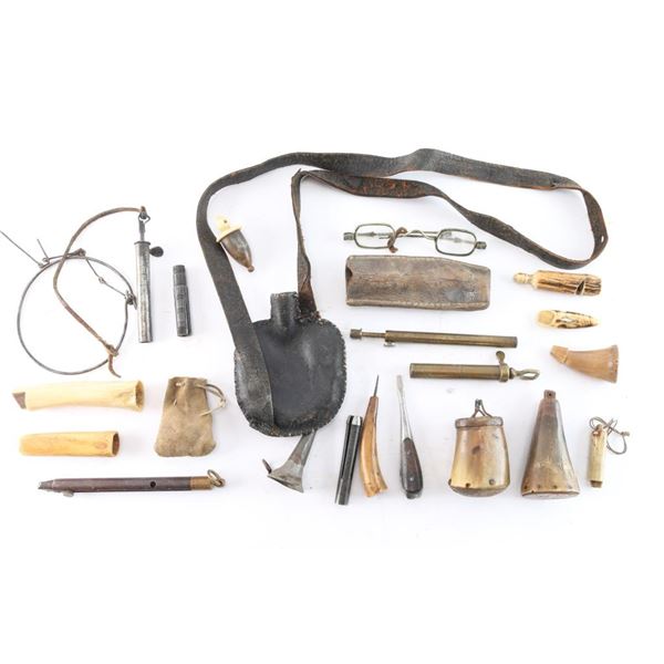 Lot of Shooter's Supplies & Implements.