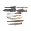 Image 1 : Lot of 7 Frontier Era Knives.