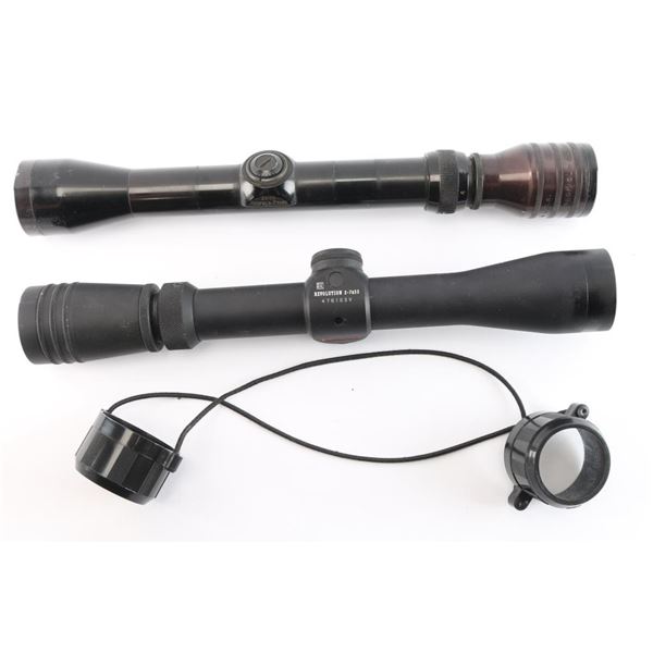 Lot of 2 Redfield Rifle Scopes