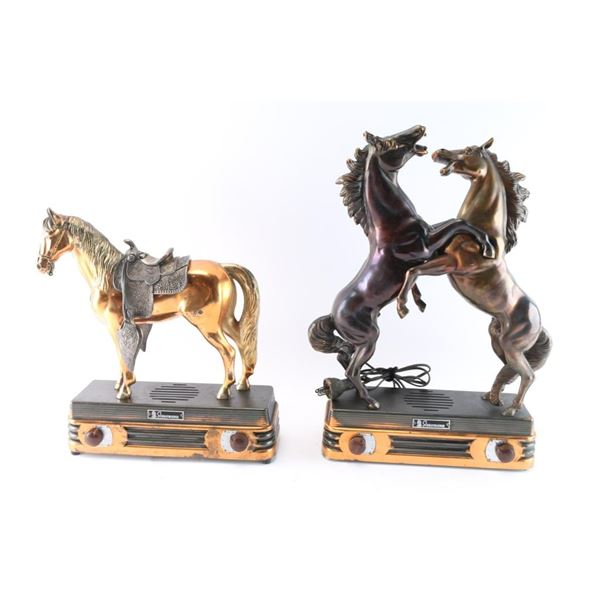 Lot of Vintage Western Horse Radios