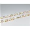 Image 2 : Lovely White, Blush & Golden Pearl Necklace.