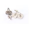 Image 2 : B G Mudd Sterling Silver Cufflinks & 2 Rings.