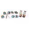 Image 1 : Lot of Native American Earrings.