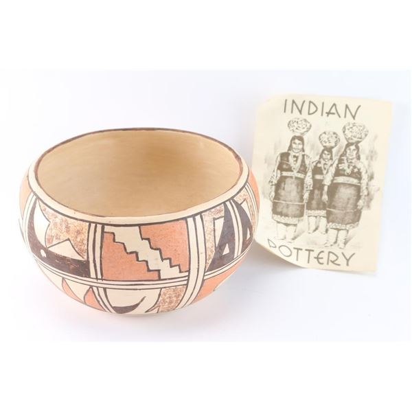 Hopi Polychrome Bowl.
